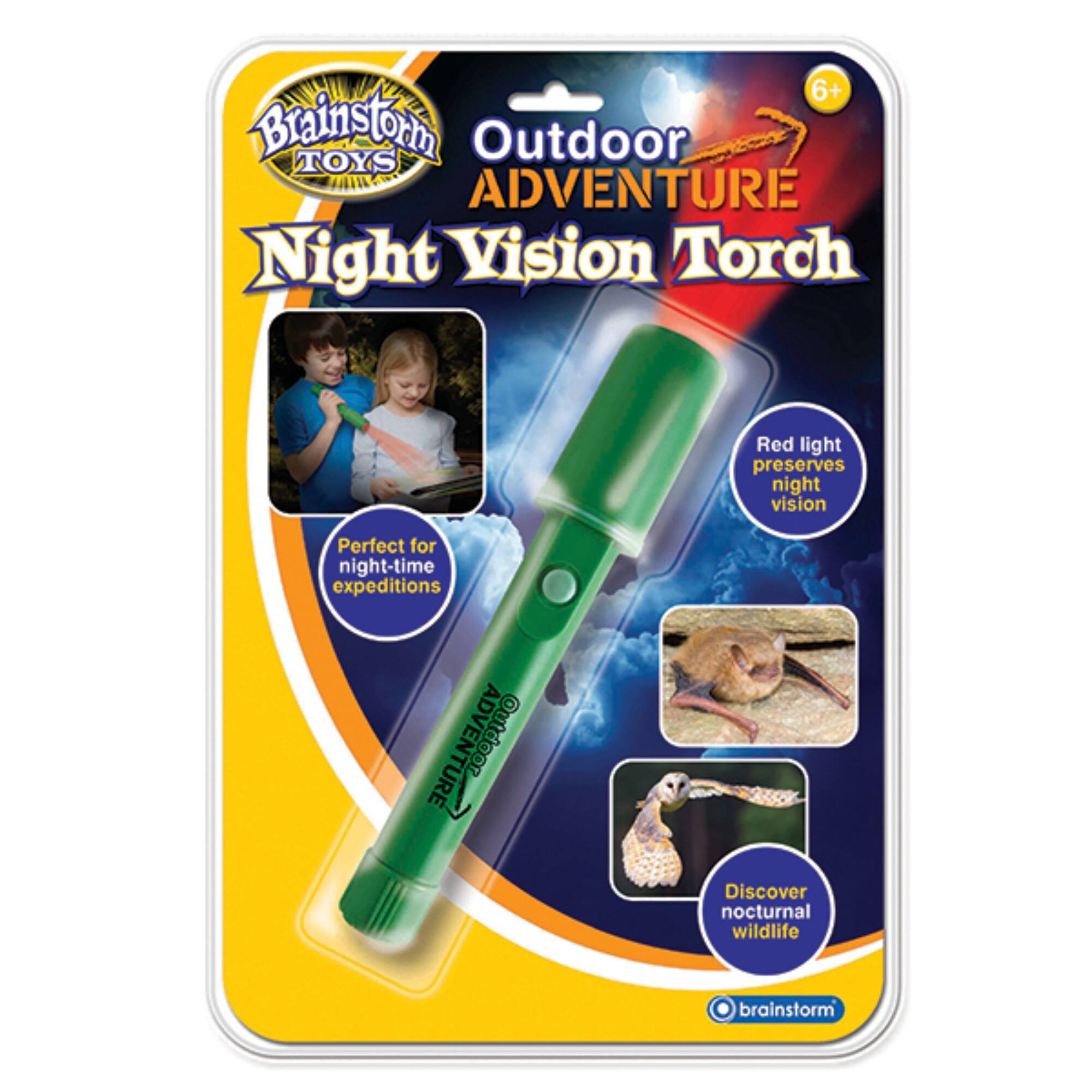 Brainstorm Toys Outdoor Adventure Night Vision Flashlight Torch
